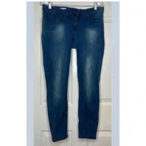 Woman GAP blue Stretch Skinny Legging Denim Jean S 27/ 4 Inseam 26” Jegging